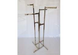 стійка-краб (колір срібла) для демонстрації одягу TZ-023